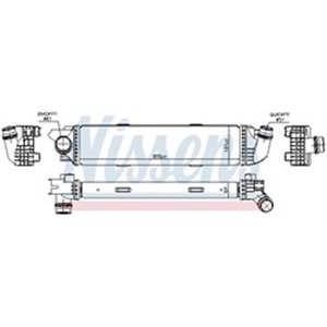 96149 Charge Air Cooler NISSENS - Top1autovaruosad