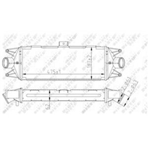 30879 Kompressoriõhu radiaator NRF - Top1autovaruosad