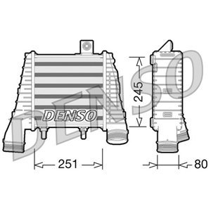 DENSO DIT02009 - Intercooler  höger sida  - Top1autovaruosad