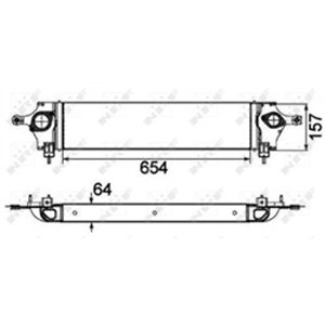 30510 Интеркулер NRF - Top1autovaruosad