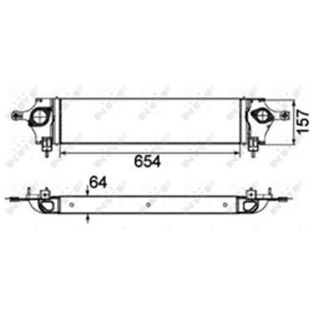 30510 Charge Air Cooler NRF