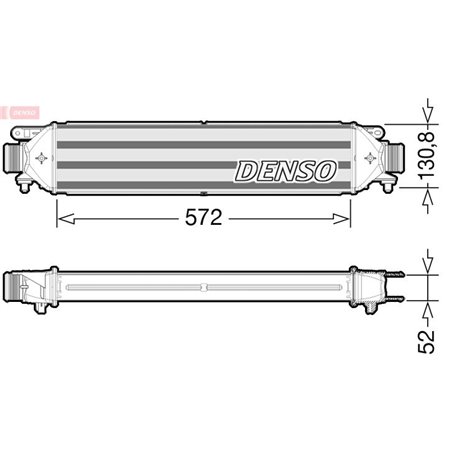 DIT09103 Kompressoriõhu radiaator DENSO