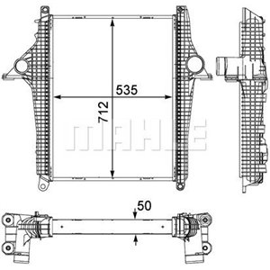 CI 147 000P Ladda Luftkylare MAHLE - Top1autovaruosad