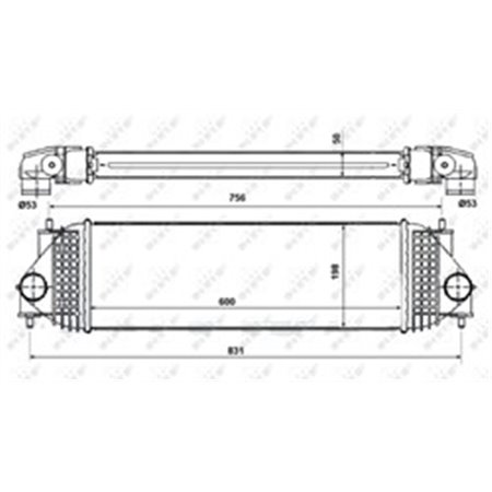 30393 Kompressoriõhu radiaator NRF