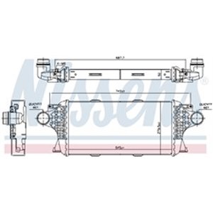 961458 Интеркулер NISSENS - Top1autovaruosad