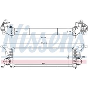 NIS 96246 Intercooler passar  IVECO DAILY - Top1autovaruosad