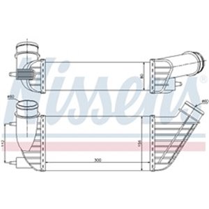 96609 Kompressoriõhu radiaator NISSENS - Top1autovaruosad