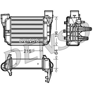 DIT02002 Intercooler fits: AUDI A4 B6, A4 B7; SEAT EXEO, EXEO ST 1.8 07.02