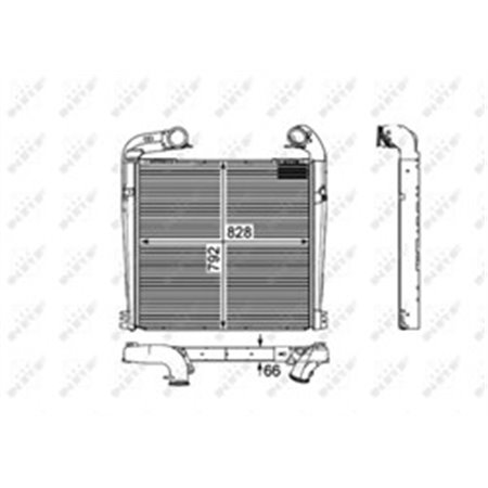 30898 Charge Air Cooler NRF