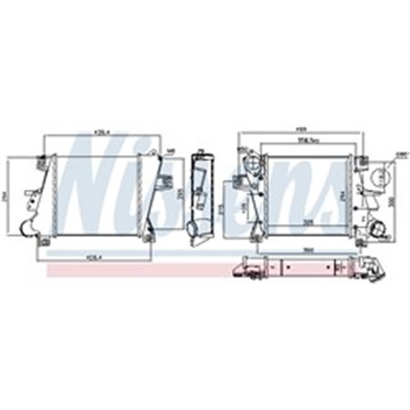 NIS 96407 Vahejahuti sobib: NISSAN X TRAIL I 2.2D 06.01 01.13