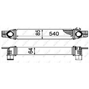 30254 Ahtoilman Jäähdytin NRF - Top1autovaruosad