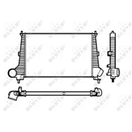 30845 Kompressoriõhu radiaator NRF