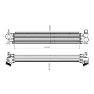 NRF 309033 Intercooler fits: CITROEN JUMPER; FIAT DUCATO; PEUGEOT BOXER 2.0D