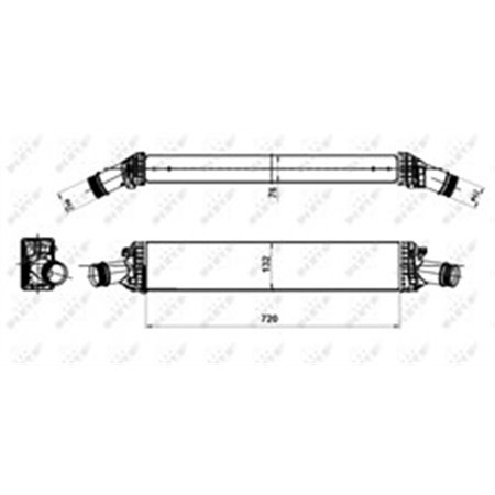 30189 Charge Air Cooler NRF