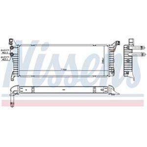 NISSENS 606087 - Intercooler fits  VW CAL - Top1autovaruosad