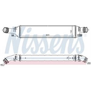 96298 Charge Air Cooler NISSENS - Top1autovaruosad