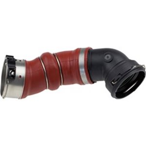 GAT09-0728 Intercooler hose (diameter 64/67,5mm, length 153mm, black/orange)