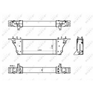 30928 Kompressoriõhu radiaator NRF - Top1autovaruosad