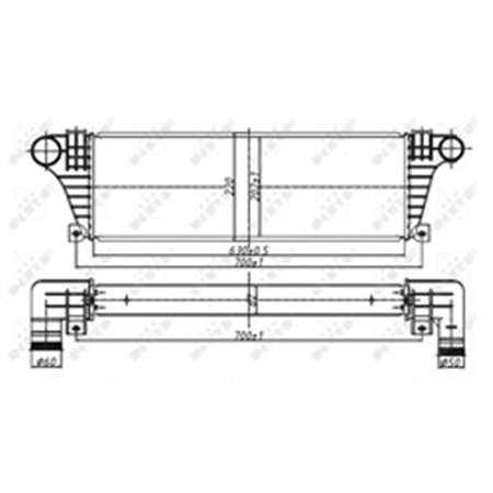 30097 Kompressoriõhu radiaator NRF