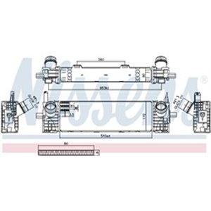 NISSENS 961591 - Intercooler fits  BMW X3 - Top1autovaruosad