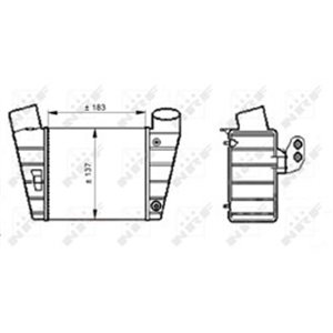 30544 Charge Air Cooler NRF - Top1autovaruosad