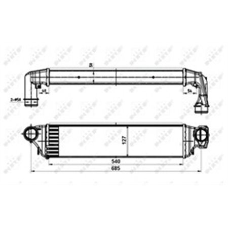 30119A Charge Air Cooler NRF