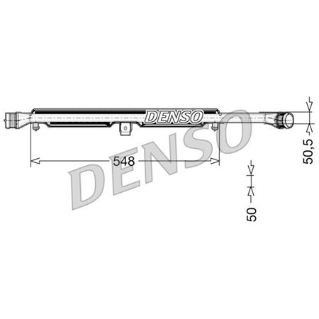 DENSO DIT02026 - Intercooler fits: AUDI A6 C6 3.0D 03.05-08.11