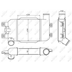 NRF 30383 Vahejahuti sobib: NISSAN PATROL GR V 3.0D 05.00 