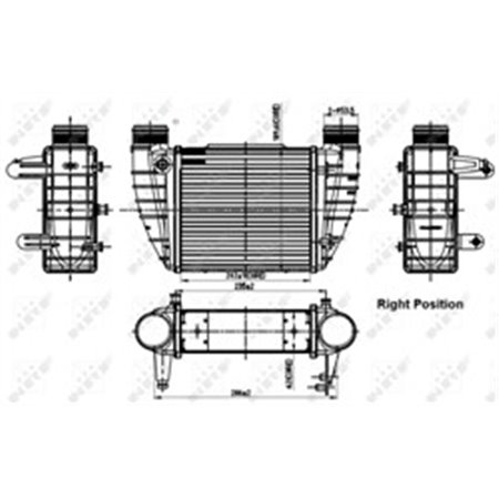 30252 Kompressoriõhu radiaator NRF