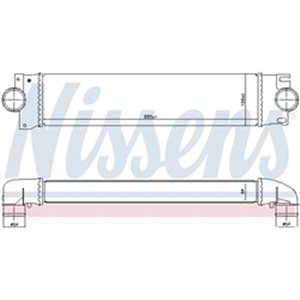 96071 Charge Air Cooler NISSENS - Top1autovaruosad