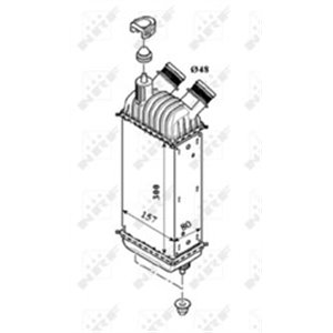 30193 Kompressoriõhu radiaator NRF - Top1autovaruosad