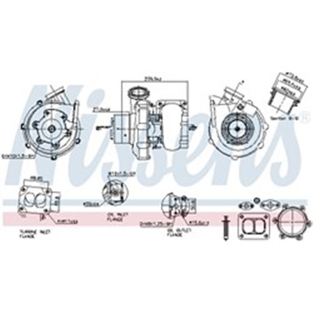 93390 Charger, charging (supercharged/turbocharged) NISSENS