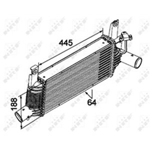 30527 Charge Air Cooler NRF - Top1autovaruosad