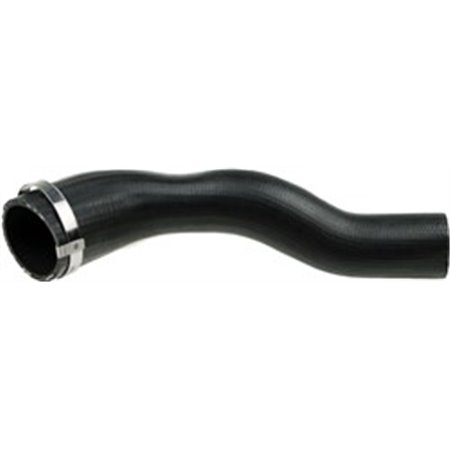 GAT09-0575 Intercooler hose (diameter 47mm, length 390mm, black) fits: LAND