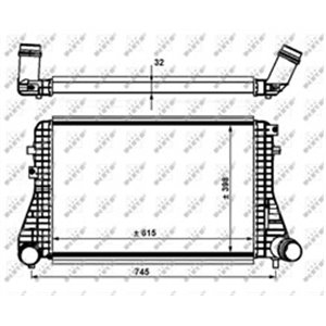 30915 Kompressoriõhu radiaator NRF - Top1autovaruosad