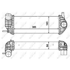 30468 Charge Air Cooler NRF - Top1autovaruosad