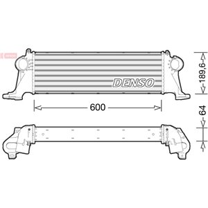 DIT12004 Intercooler passar  IVECO DAILY  - Top1autovaruosad