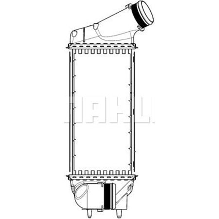 CI 311 000P Kompressoriõhu radiaator MAHLE