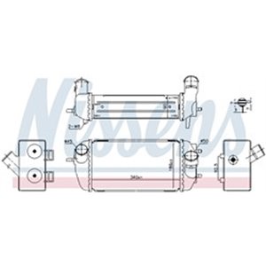 961495 Charge Air Cooler NISSENS - Top1autovaruosad