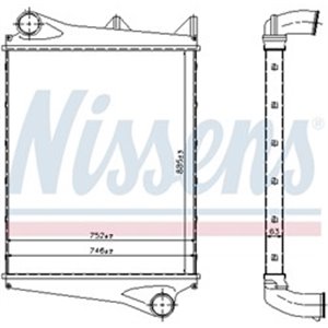 96966 Charge Air Cooler NISSENS - Top1autovaruosad