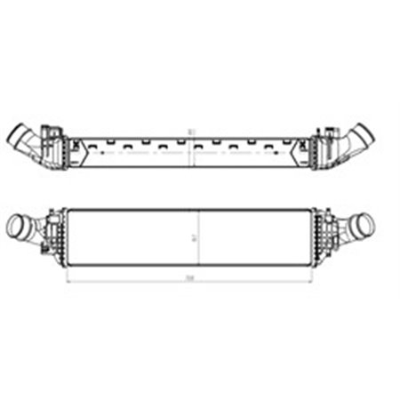 309047 Charge Air Cooler NRF