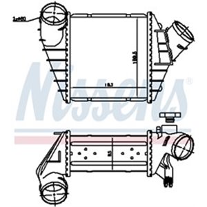 96759 Kompressoriõhu radiaator NISSENS - Top1autovaruosad