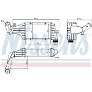 96789 Интеркулер NISSENS - Top1autovaruosad