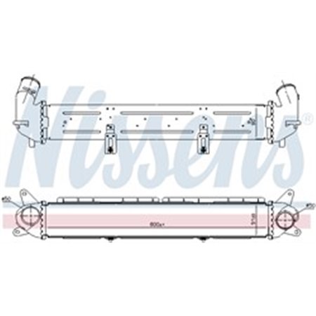 961490 Charge Air Cooler NISSENS