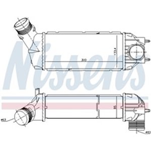 96720 Charge Air Cooler NISSENS - Top1autovaruosad