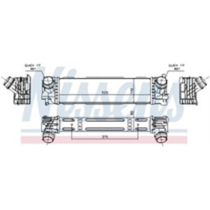 961596 Kompressoriõhu radiaator NISSENS - Top1autovaruosad