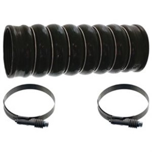 FE48432 Intercooler hose (85mm/91mmx270mm, black, with clamps) fits: MERC