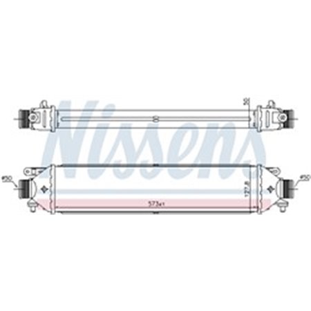 961464 Charge Air Cooler NISSENS