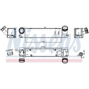 NIS 96336 Intercooler fits: BMW 1 (E82), 1 (E88), 3 (E90), 3 (E91), 3 (E92)