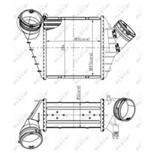 30850 Kompressoriõhu radiaator NRF - Top1autovaruosad